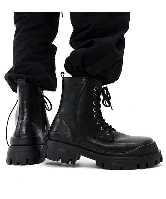 Botas Clásicas Negras de Alta Calidad Estilo Británico - Image 25