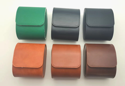Estuche Organizador de Cuero para Relojes y Accesorios - Image 27