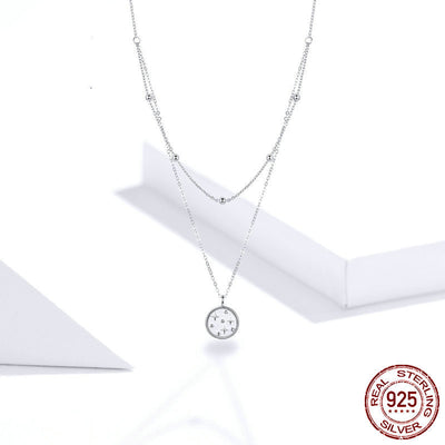 Collar de Plata con Doble Estrella - Image 10