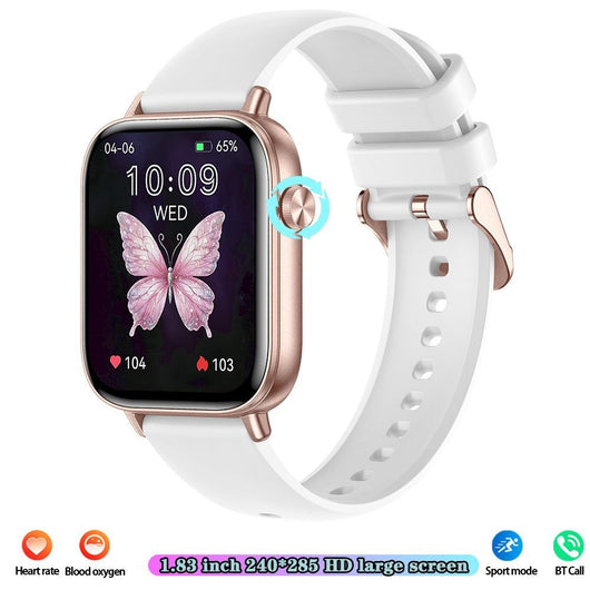 Reloj Inteligente con Monitor Cardíaco, Podómetro y Llamadas Bluetooth - Image 3