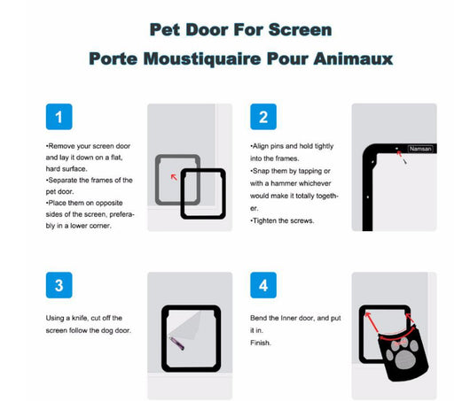 Puerta de Acceso Segura para Mascotas - Compuerta Corredera con Cierre para Perros y Gatos - Image 12