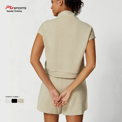 Musculosa Deportiva Modal con Cuello Tipo Polo - Image 4