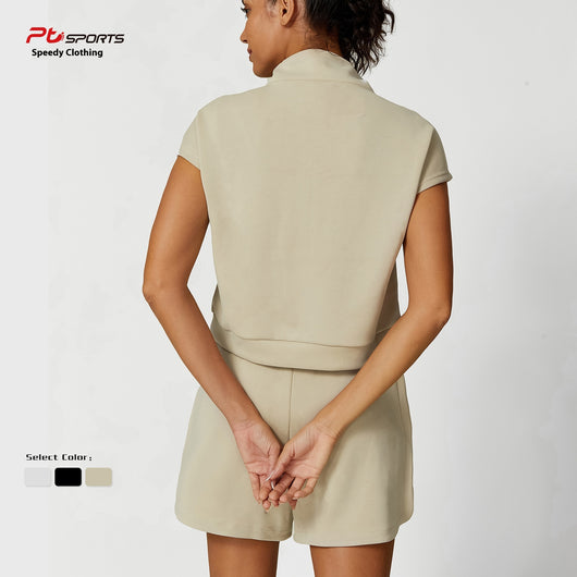Musculosa Deportiva Modal con Cuello Tipo Polo - Image 4