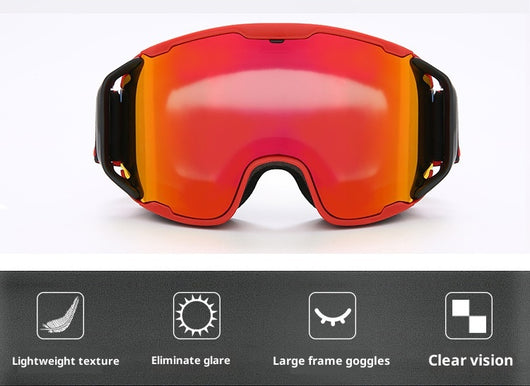 Gafas de Esquí Doble Lente Antivaho con Película Protectora - Image 13