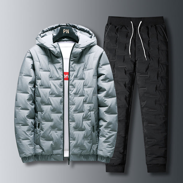 Chaqueta de Plumas para Hombre - Elegancia de Otoño e Invierno