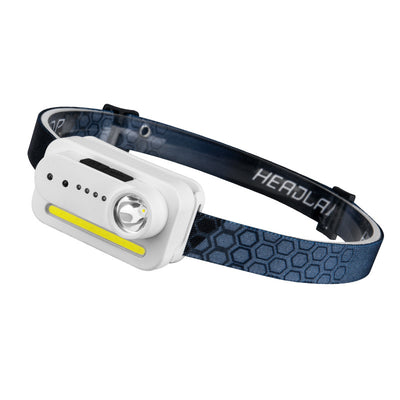 Linterna LED Frontal con Sensor de Luz y Carga Recargable - Image 5