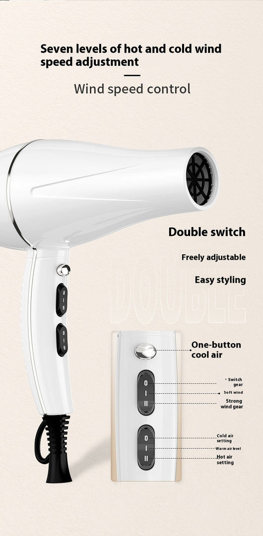 Secador de Cabello Iónico 2300W con Control de Temperatura Constante - Image 10