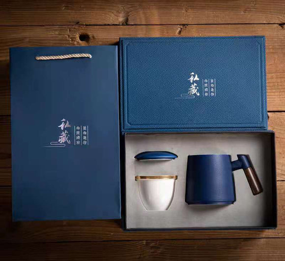 Set de Tazas Térmicas Estilo Coastal - Regalo Creativo