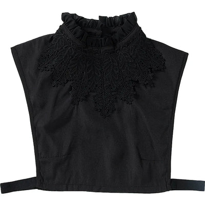 Cuello Postizo Floral para Mujer - Accesorio Decorativo Stand-up - Image 15
