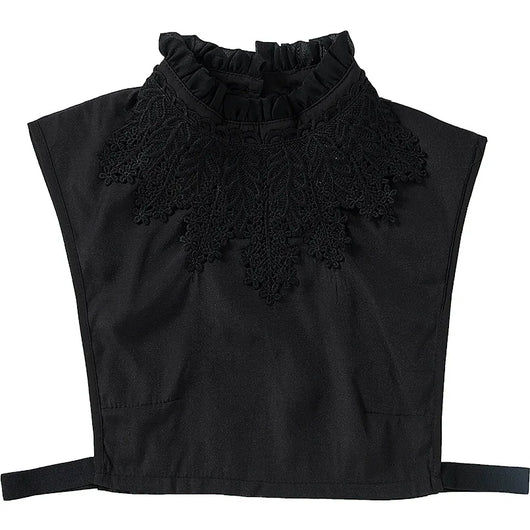 Cuello Postizo Floral para Mujer - Accesorio Decorativo Stand-up - Image 15