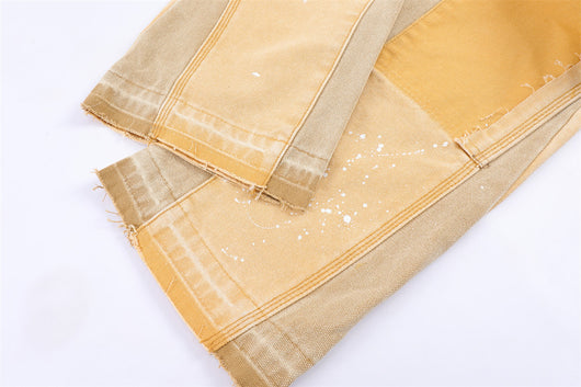 Jeans Hombre Sueltos con Salpicaduras de Pintura - Image 19