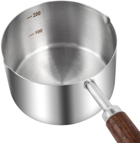 Cucharón Medidor para Alimento de Mascotas Acero Inoxidable 304 con Mango de Madera - Image 5