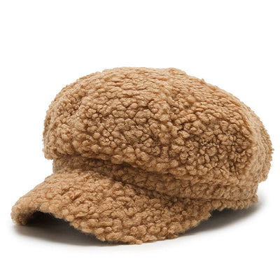 Sombrero Octagonal con Ala de Cuero y Cachemira - Image 4