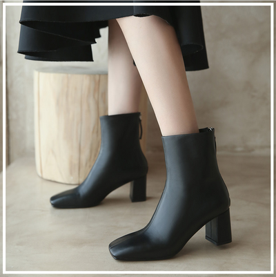 Botas de Cuero Premium con Diseño Minimalista - Image 38