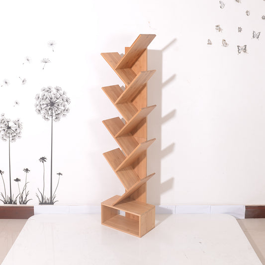 Estantería de Bambú Natural de 5 Niveles - Organizador de Libros Moderno - Image 2