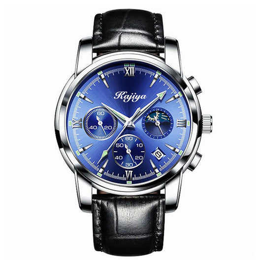 Reloj Hombre Acero Inoxidable Resistente al Agua con Calendario y Luz - Image 5