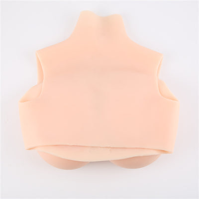Prótesis de Seno de Silicona con Cuello Alto Relleno para Transformismo - Image 20