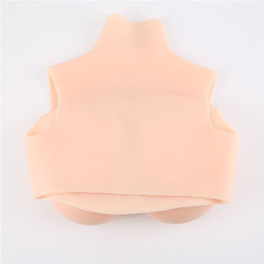 Prótesis de Seno de Silicona con Cuello Alto Relleno para Transformismo - Image 20