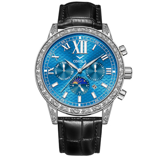 Reloj Mecánico Automático de Cuero - Elegancia y Versatilidad - Image 6