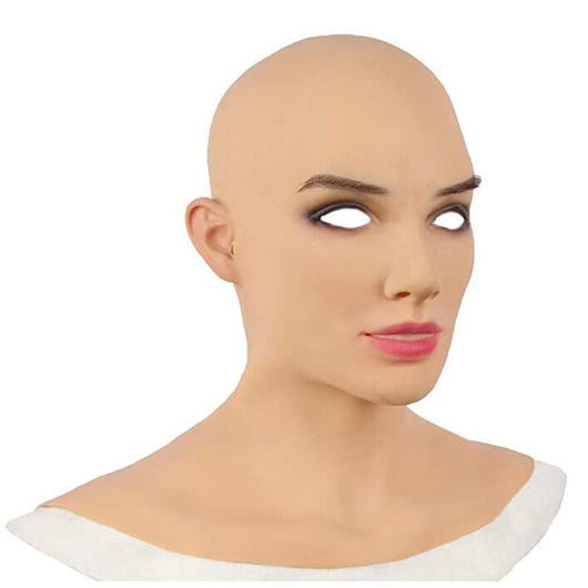 Máscara Calva de Látex Premium para Disfraz de Halloween - Image 9