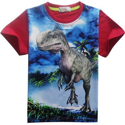 Playera de Dinosaurio Manga Corta para Niños - Image 4