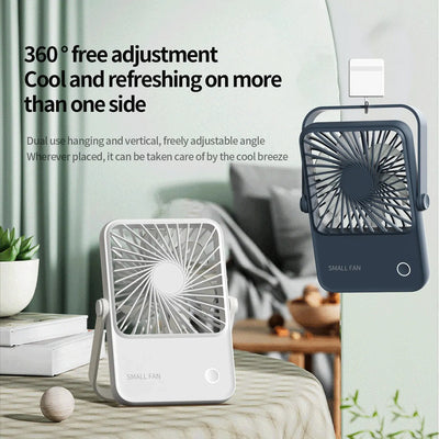 Ventilador Portátil Multifuncional Recargable 1200mAh - Escritorio y Pared - Image 6