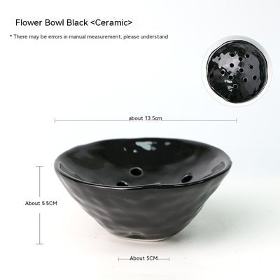 Cuenco Cerámica Zen con Flores Caladas Estilo Chino - Image 3