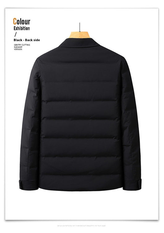 Chaqueta Polo con Plumón de Pato Blanco Premium - Abrigo Cálido y Elegante - Image 14