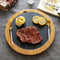 Plato Plano de Pizarra Negra con Aislamiento Térmico