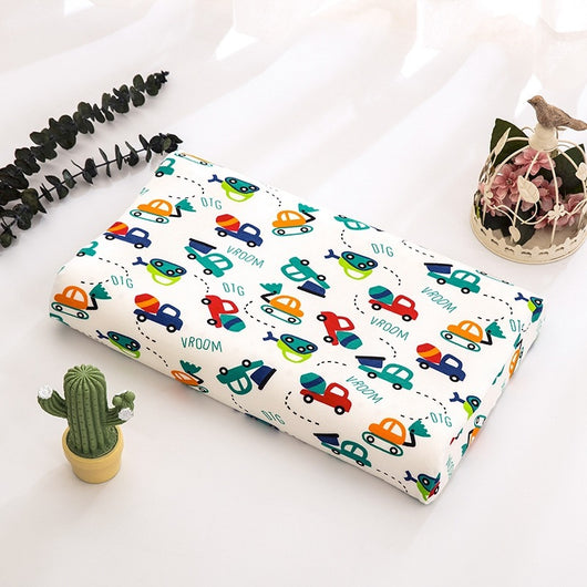 Almohada de Látex Natural para Estudiantes y Niños con Diseño Divertido - Image 6