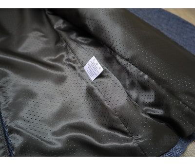 Blazer Tweed Retro para Hombre - Chaqueta de Lana Vintage Workwear - Image 3