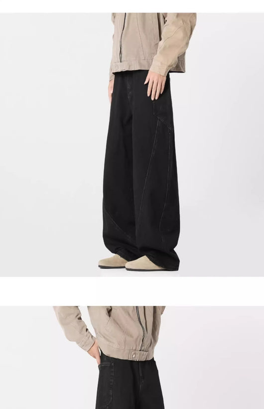 Pantalones Cargo Vaqueros Lavados Estilo Americano - Image 10