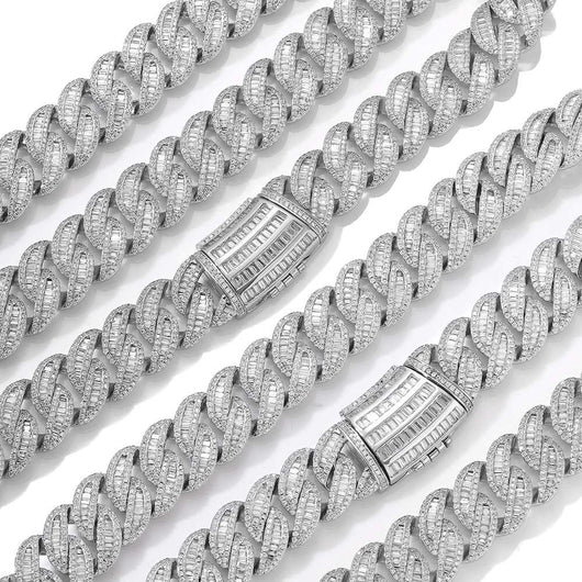 Cadena Cubana Miami 15mm-20mm Chapada en Oro Real con Cierre Tipo Buckle - Image 35