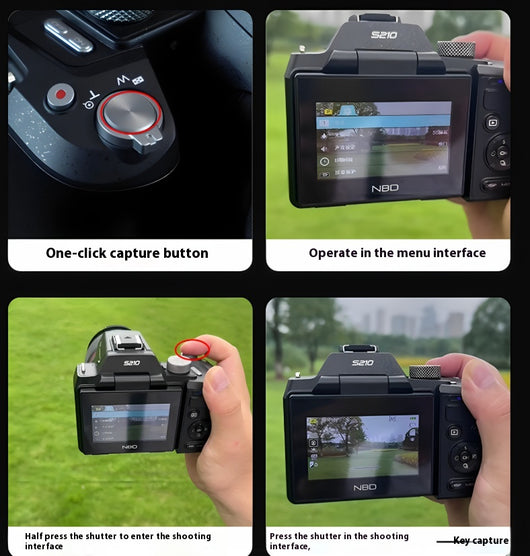 Cámara DSLR Principiante con Pantalla Articulada para Selfies - Image 8