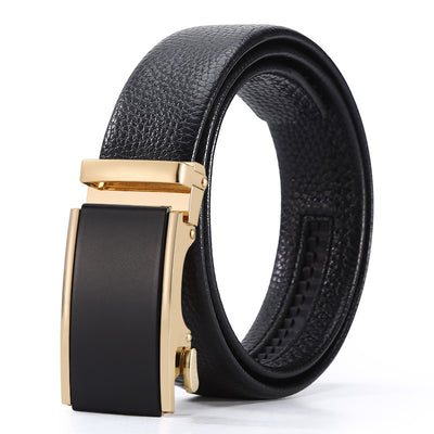 Cinturón de Cuero para Hombre con Hebilla Automática - Image 30