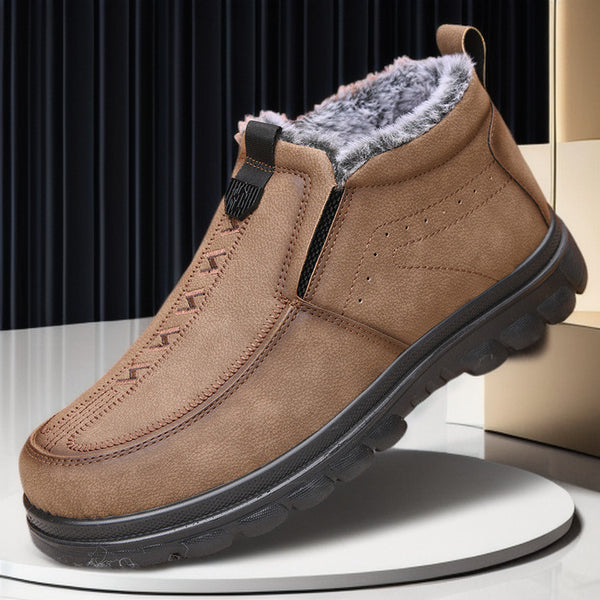 Zapatos Cómodos Talla Grande para Hombre - Suela Gruesa y Cálidos