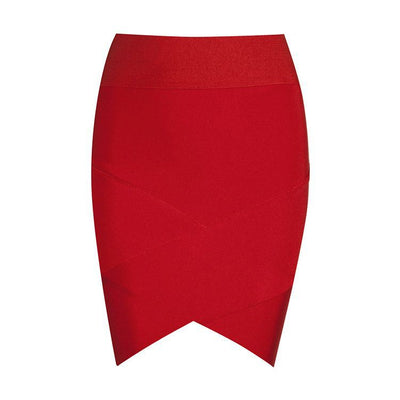Falda Cintura Alta Slim Versátil con Bolsillos - Image 2