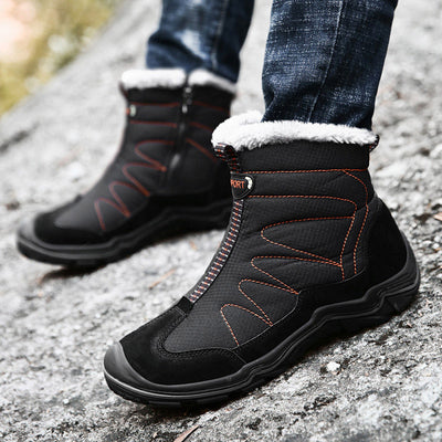 Botas de Senderismo Altas de Algodón para Hombre - Image 11