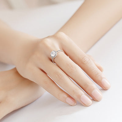 Anillo de Plata 925 con Circón para Mujer - Image 6