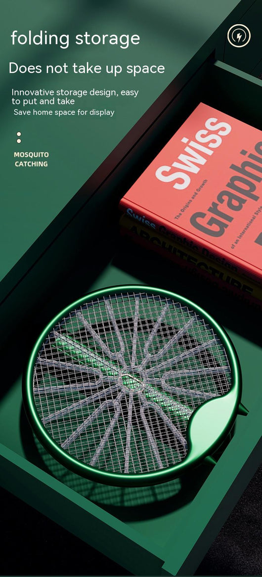 Lámpara Antimosquitos 3 en 1 Recargable con Matamoscas - Image 11