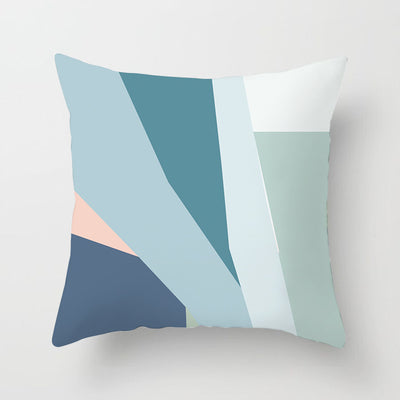 Funda de Almohada Geométrica Moderna en Poliéster Peachskin - Image 12