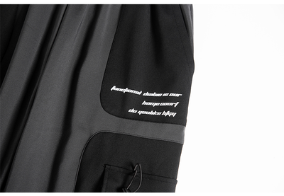 Pantalones Harem Funcionales Overol Viento Negro Marca Trend Fashion - Image 11