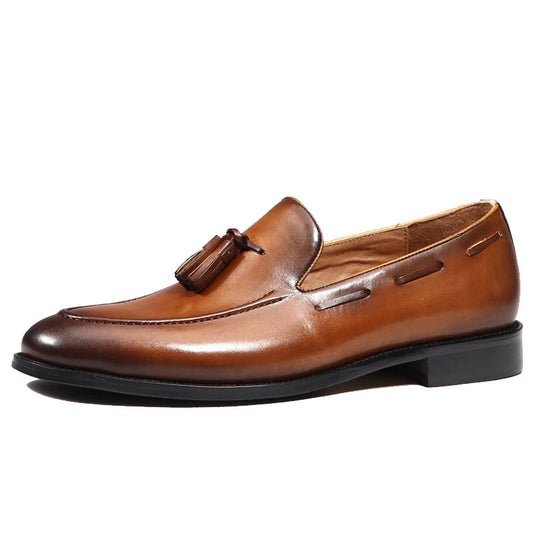 Zapatos de Cuero Genuino Artesanales para Hombre - Estilo Business Casual