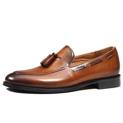 Zapatos de Cuero Genuino Artesanales para Hombre - Estilo Business Casual