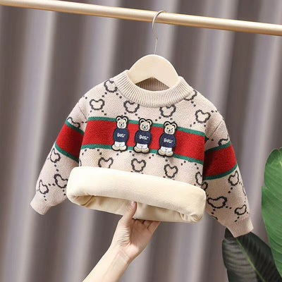 Suéter Grueso de Terciopelo para Niños y Niñas - Image 7