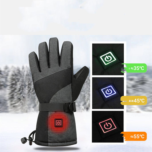 Guantes Térmicos para Ciclismo Unisex con Calefacción