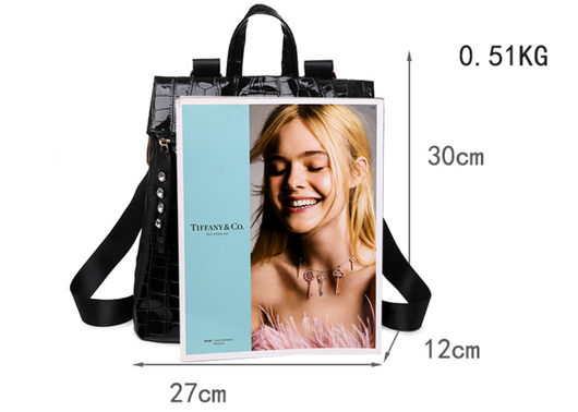 Mochila Escolar de Cuero Suave con Gran Capacidad para Mujer - Image 9