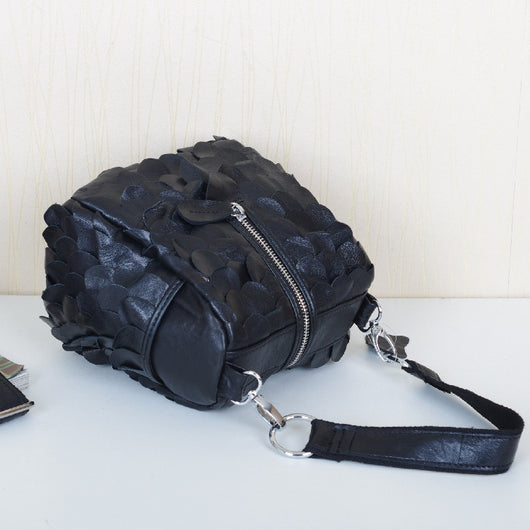 Bolso Mensajero de Cuero Genuino para Mujer - Piel de Oveja Premium - Image 13