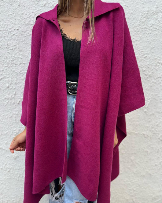 Abrigo Trench Suelto con Botón Único para Mujer - Image 7