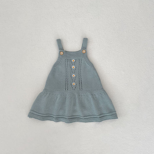 Conjunto de Abrigo Calado y Falda Tejida para Bebé - Image 18
